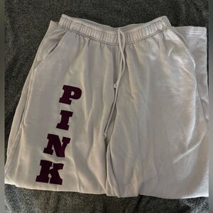 Pink sweats